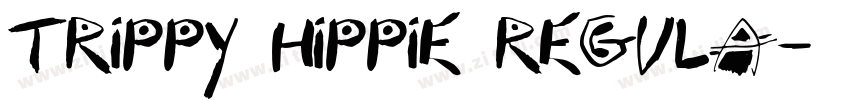 Trippy Hippie Regula字体转换
